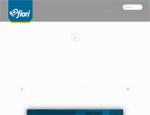 Tablet Screenshot of fiori.ind.br